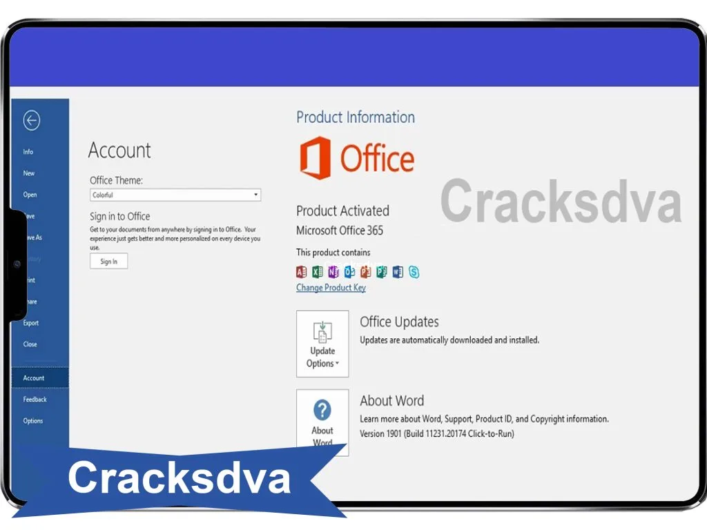 Microsoft Office 365 Crack Sign in Page